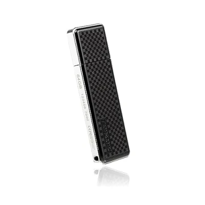 Image de Transcend JetFlash elite 64GB lecteur USB flash 64 Go Type A 3.2 Gen 1 (3.1 1) Noir, Blanc Neuf