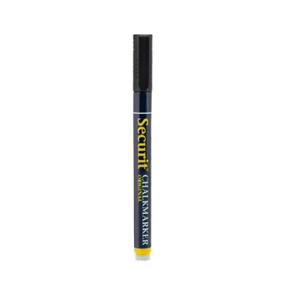Image de Securit SMA100 BL Marqueur à craie liquide Noir Petite pointe de 1 2 mm