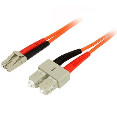 Image de Câble patch à fibre optique duplex 50/125 multimode LC SC 1 m STARTECH