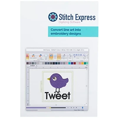Image de BROTHER SAEXPRESS Stitch Express Logiciel de numérisation automatique sans couleur