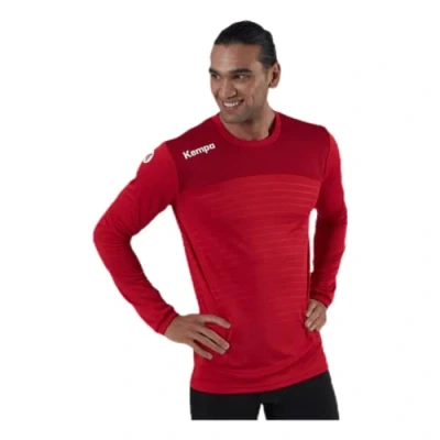 Image de Kempa Emotion 2.0 Langarmshirt Type de Haut Homme, Rot/Chilirot, XXL