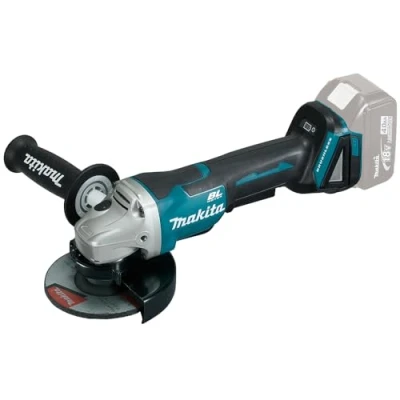 Image de Makita DGA508ZJ Meuleuse d&#039;angle avec interrupteur à levier en coffret Makpac 125 mm 18 V