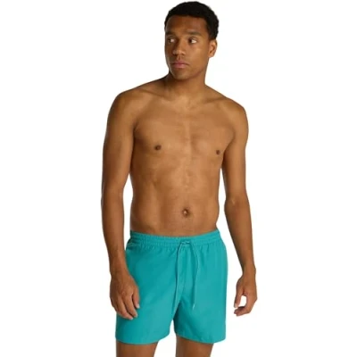 Image de Calvin Klein Swimwear Medium Drawstring Short de bain, Homme, Taille: XXL, Hazy teal