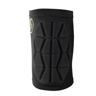 Image de UHLSPORT BIONIKFRAME KNEE PAD Genoullières Grande flexibilité Bandage Élastique noir/jaune fluo