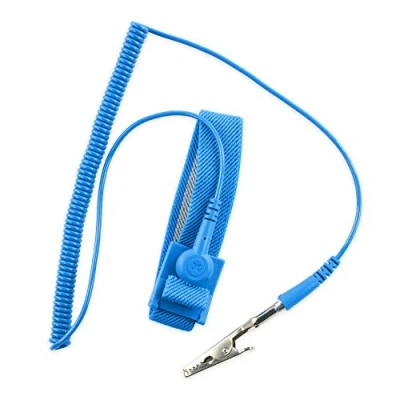 Image de iFixit Anti Static Wrist Strap, Bracelet Antistatique pour protéger l&#039;électronique Sensible Contre Les décharges électrostatiques &amp; ESD