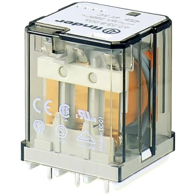 Image de Finder série 62 Rele Puissance Circuit imprimé 12 Vdc 3 Contact ouvert agsno