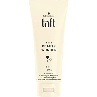 Image de Taft Beauty Wunder Fluide 4 en 1 (100 ml) anti frisottis, donne une sensation de cheveux soignée, adoucit les et assure coiffure naturellement brillante