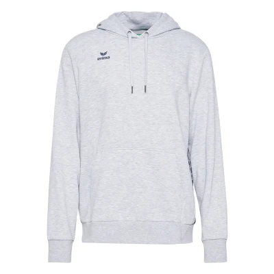 Image de Erima Homme Essential Team Basic Sweat À Capuche, Gris Clair Chiné/Slate Grey, S EU