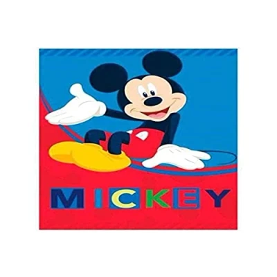 Image de Texidea Plaid Polaire Disney Mickey Mouse 100 x140 cm Lavable à la Machine jusqu&#039;à 40
