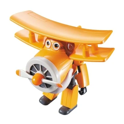 Image de Super Wings Series 1 Avion Personnage et Robot Transformable du Dessin Animé Jouet Enfant 3 Ans +, Unique, YW710260, Figurine Transforming Grand Albert 12 cm