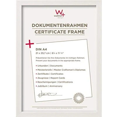 Image de walther Design Cadre photo blanc 10 x 15 cm Construction Frame JK015W