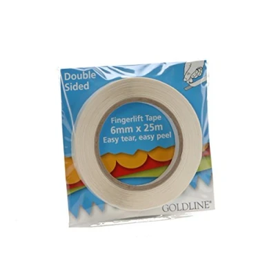 Image de Clairefontaine GFT01Z Un rouleau Adhésif double face 6 mm x 25 m translucide
