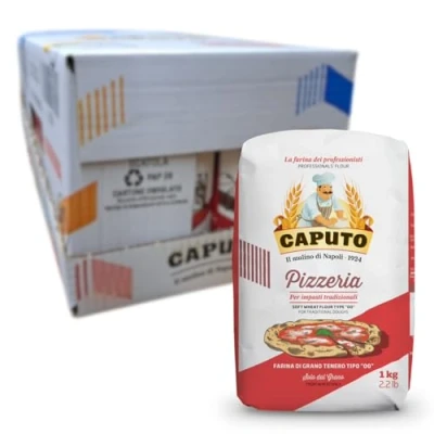 Image de Mulino Caputo Semoule De Blé Tendre &quot;tipo 00&quot; Pizzeria 1kg (lot 10 X 1kg)