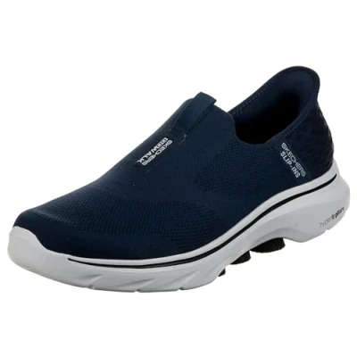 Image de Skechers Homme Go Walk 7 Easy on 2 Basket, Bleu Marine, 45 EU