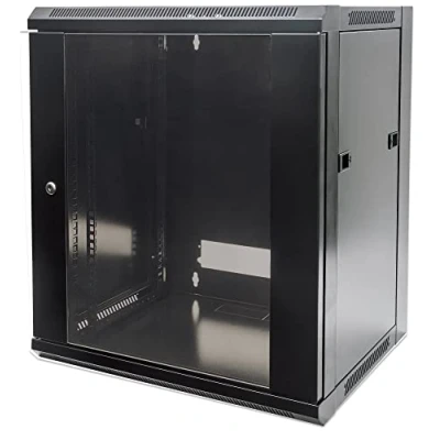 Image de Intellinet 711883 étagère 12U Rack monté sur le mur Noir Neuf