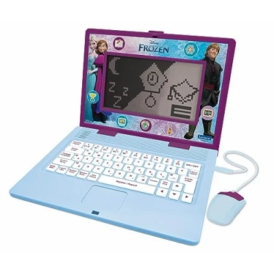 Image de Lexibook Reine des Neiges Ordinateur Éducatif Bilingue Français/Anglais, Jouet pour Enfants, 170 Activités Apprendre, S&#039;amuser et Jouer du Piano, Grand écran, Unique, JC599FZi1