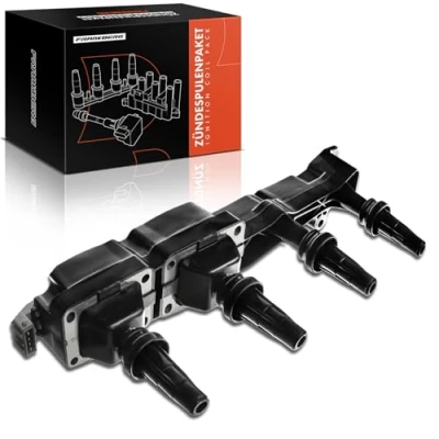 Image de Frankberg Bobine d&#039;allumage Compatible avec Berlingo 1.6L 2000 2011 C2 2003 2009 C3 Pluriel 2010 C4 2004 Xsara 1007 206 207 307 Parter Remplacer# 597080