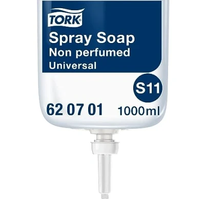 Image de Tork Savon en spray S11, sans parfum, 1000 ml, 620701