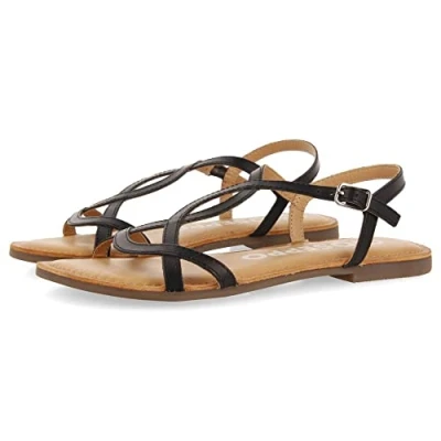 Image de Gioseppo Lamim Sandales, Femme, Taille: 40, Black Cuir