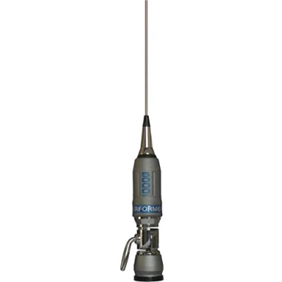 Image de SIRIO Antenne P 5000 Performer, CB Véhicule, Fréquence 27 30MHz, Puissance maximale Watts (CW) Short Time, Stilo INOX, Inclinable 180, Hauteur 1,965 m, Câble 4 m fourni