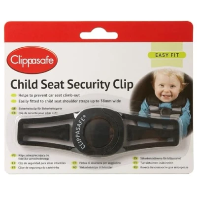 Image de Clippasafe Child car seat Security Clip Helps to prevent climb out.