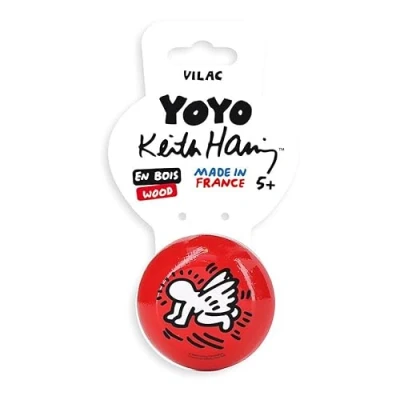 Image de Vilac Yoyo Angel Heart Keith Haring, 9224, Multicolore