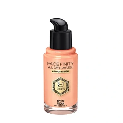 Image de Max Factor Facefinity All Day Flawless 3 in 1 Airbrush Finish Fond de teint C64 Rose Gold