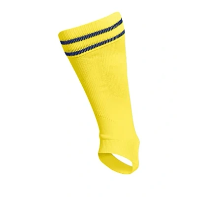 Image de hummel Mixte Element Football Sock Footless Chaussettes, True Bleu/Sports Jaune, 1 EU