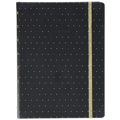 Image de Filofax Moonlight A5 Notebook rechargeable Black