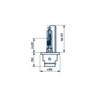 Image de NARVA 840063000 Ampoule, projecteur longue portée D2R 85V 35W Xénon MERCEDES BENZ: Classe ML, C Berline, E Berline