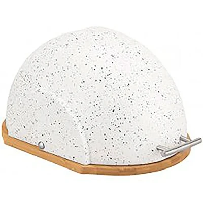 Image de Maestro MR 1678 G Boîte à Pain, Couvercle Coulissant, Récipient de Rangement pour Garder le Pain et les Petits Pains Frais Plus Longtemps, Design Moderne, Bread Box, Blanc