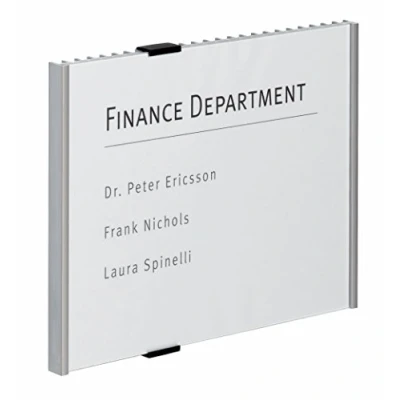 Image de Durable Info Sign Plaque de Porte 297 x 210 mm Format A4