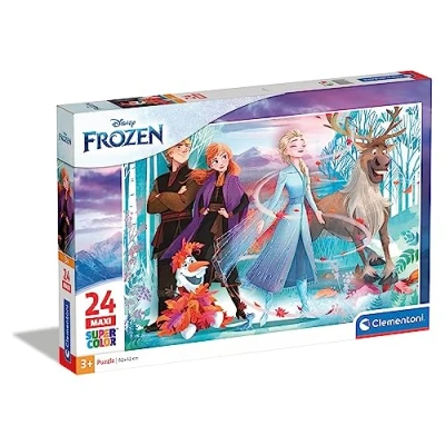Image de Clementoni Disney Frozen Reine des Neiges 2, 28513, Multicolore