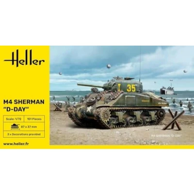 Image de HELLER M4 Day Américain 79892 Kit de modélisme Sherman, Centre