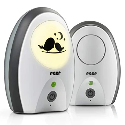 Image de Reer Rigi Digital Babyphone Ecouteuse Faible Radiation Veilleuse Interphone Portée 300 m 1 Unité