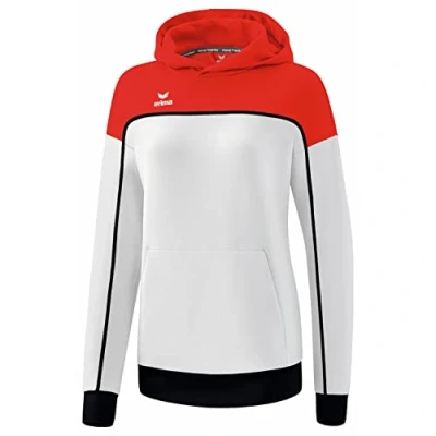 Image de Erima „Change by Sweat à Capuche, Blanc/Rouge/Noir, 42 Femme