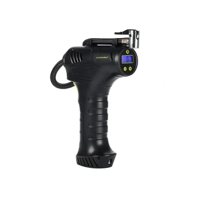 Image de Kompresor powietrza bezprzewodowy, 150 PSI, automatyczny z cyfrowym ciśnieniomierzem, 4 adaptery