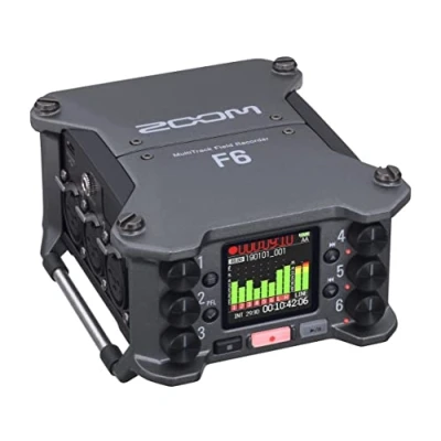 Image de Zoom F6 Enregistreur multipiste broadcast de terrain 6 préamplis noir