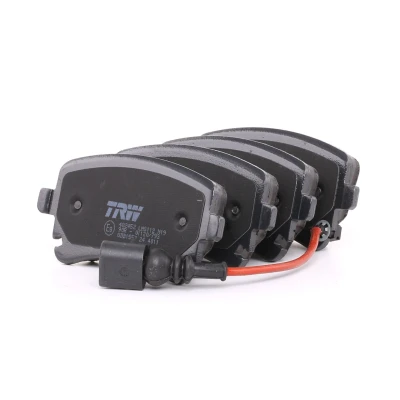 Image de TRW COTEC GDB1557 Jeu de plaquettes frein contact signal d&#039;usure inclus avec vis d&#039;étrier accessoires VOLKSWAGEN: Transporter 6