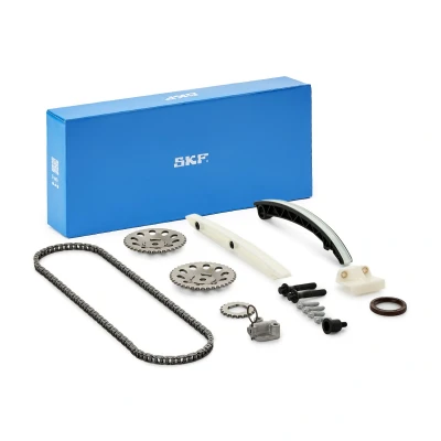 Image de SKF VKML 85002 Jeu de distribution à chaînes avec roue dentée d&#039;arbres came, vilebrequin Simplex, Chaîne fermée