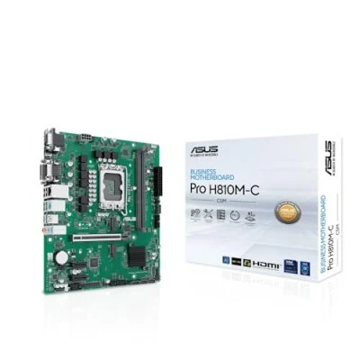 Image de ASUS PRO H810M C CSM Intel H810 LGA 1851 (Socket V1) micro ATX Neuf