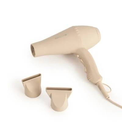 Image de CREATE/HAIR STYLER/Sèche cheveux sable/Moteur AC, rapide, 2 embouts inclus, 3 niveaux de température, fonction air froid, vitesses d&#039;air, 2100W
