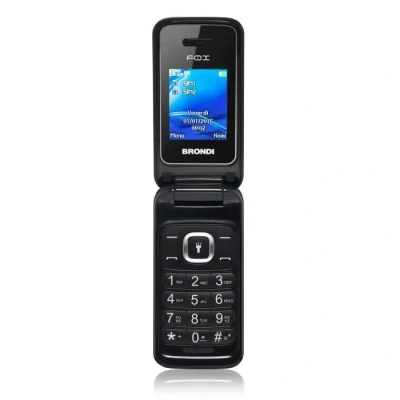 Image de Téléphone mobile BRONDI Fox Double SIM 1,3 MP Noir