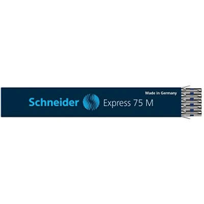 Image de Schneider Recharge de stylo bille Express 75 M Bleu ISO 12757 2 A2 Indélébile