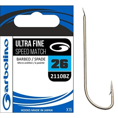 Image de Garbolino Ultra Fine Speed Match A Palette et Micro Ardillon (15 pcs) Taille : 24