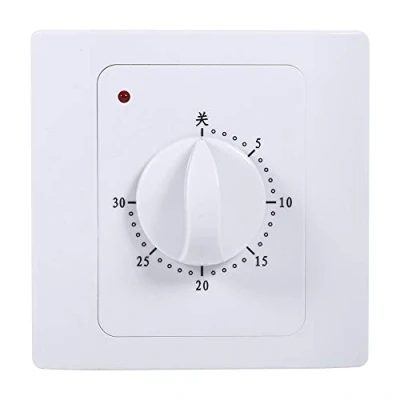 Image de Samfox Commutateur de Minuterie Compte à Rebours 220v Compteur Electrique Minuteur 1Pc AC 10A 30Min