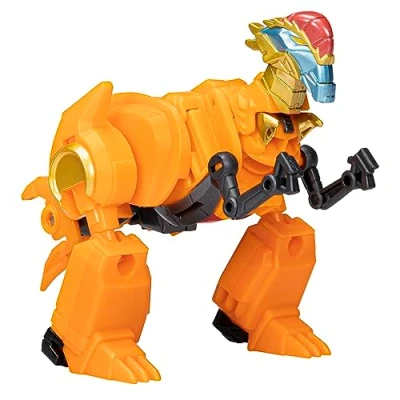 Image de Transformers EarthSpark, Figurine Terran Jawbreaker Classe Guerrier de 12,5 cm, Jouet Robot pour Enfants, à partir 6 Ans