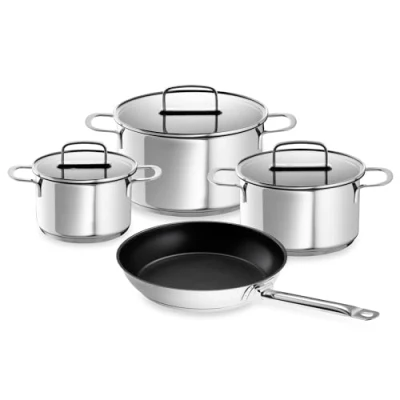 Image de Ensemble de casseroles Industrietar avec vainqueur du test Poêle à frire DIAMAS Pro