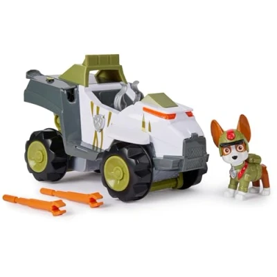 Image de Véhicule transformable avec figurine Tracker Jungle Pups La Pat&#039; Patrouille