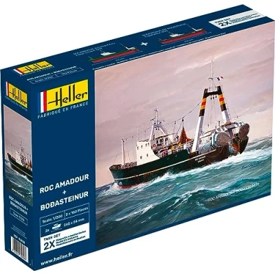 Image de heller JOUSTRA Maquette Bateau : Roc Amadour et Bodasteinur Twinset